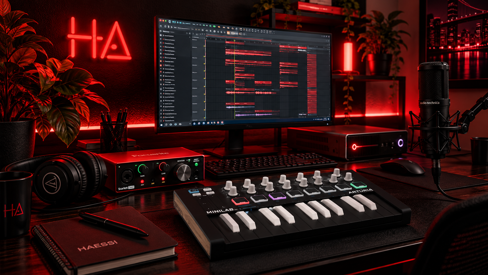 Setup de estudio